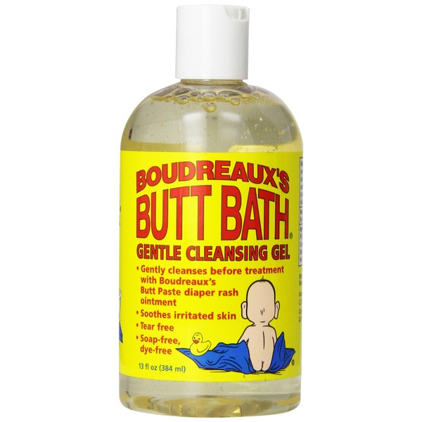 Boudreaux's Butt Bath Gentle Cleansing Gel, 13 Ounce