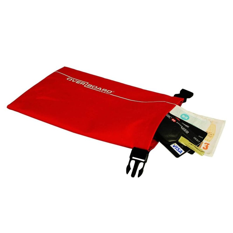 OverBoard Weatherproof Dry Pouch - Red, Medium