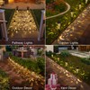 Go2garden Solar Lights Outdoor Decorative Stake Lights Waterproof with Moon