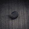 Brass 13mm Threaded Matte Black Knurling Grooved Grip Shutter Button