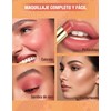 Erinde Rubor y Bronceador Cremoso Multiusos, Barra de Maquillaje 2
