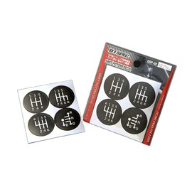 Fortune Shift Pattern Decal Black DSP-02