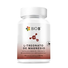 BIO B L-Treonato de Magnesio 2000mg | Memoria y Concentración |120 Cáps