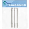 UpStart Components 3-Pack BBQ Gas Grill Tube Burner Replacement Parts