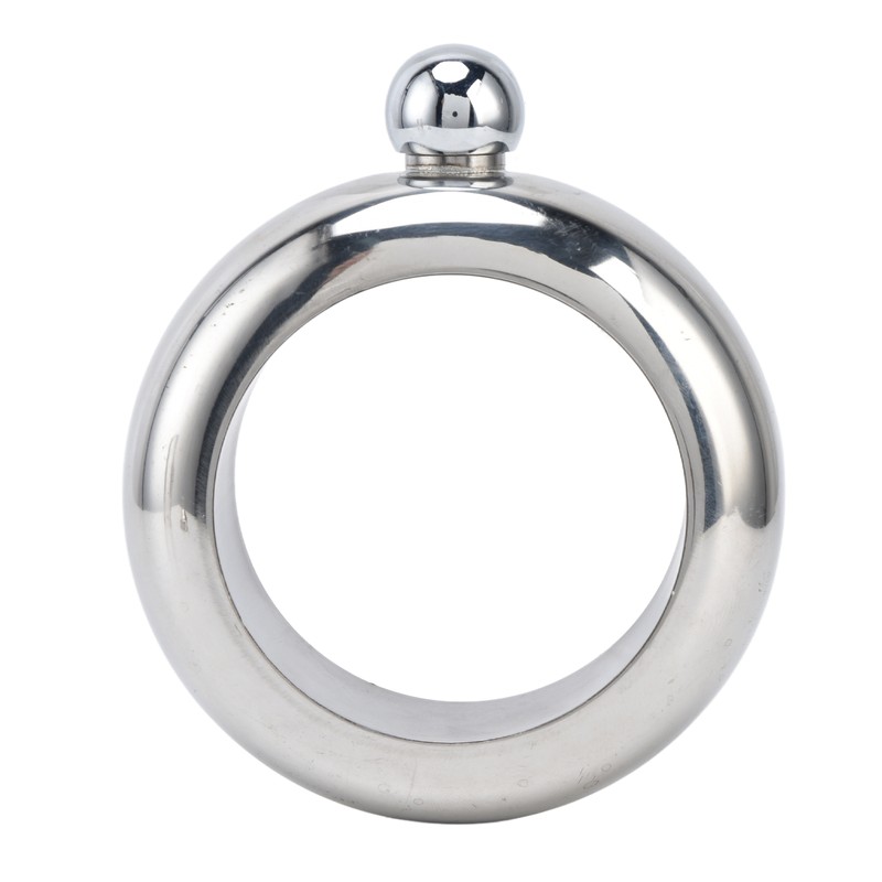 Flask Bangle Bracelet Stainless Steel Wine Flasks Gift for Carrying