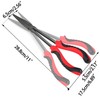 CRAZY SHARK Long Nose Fishing Pliers Hook Remover Tools 11