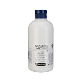Schmincke - Akademie Acrylic Colour, Mixed White, 500 ml, 23113028, Fine Artist Acrylic Paint, Brilliant, Highly Lightfast and Cadmium-Free, for Acrylic Painting, Mixed Media