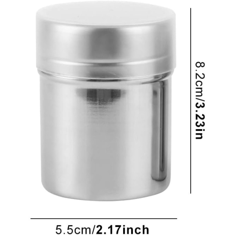 RODISHOMM Bakeset Fine Mesh Powder Shaker for Baking, Stainless Steel