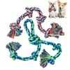 SHARLOVY Puppy Teething Toys for Small Dogs, 2 Pack Cotton