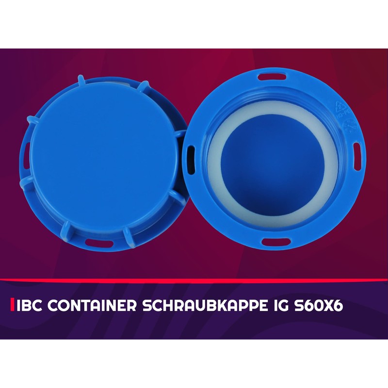 GASMIS IBC Screw Cap DN50 S60 x 6 60 mm
