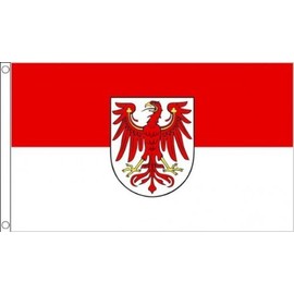 Germany Brandenburg 5'x3' (150cm x 90cm) Flag