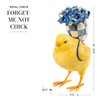 MACKENZIE-CHILDS Forget-Me-Not Chick, Cute Baby Chicken Figurine, Spring and Easter