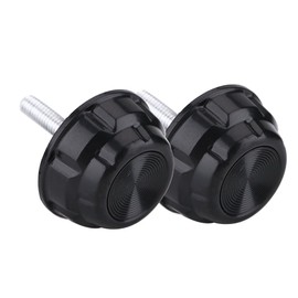 Alomejor 10 Pack Fishing Reel Handle Screw Caps Fishing Reel Power Knob Replacement with Gaskets for Fishing Spinning Reels