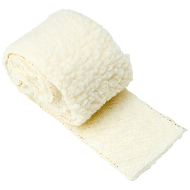 Trimits Faux Fur Trim, Cream Sheepskin, 2m x 80mm, 100%