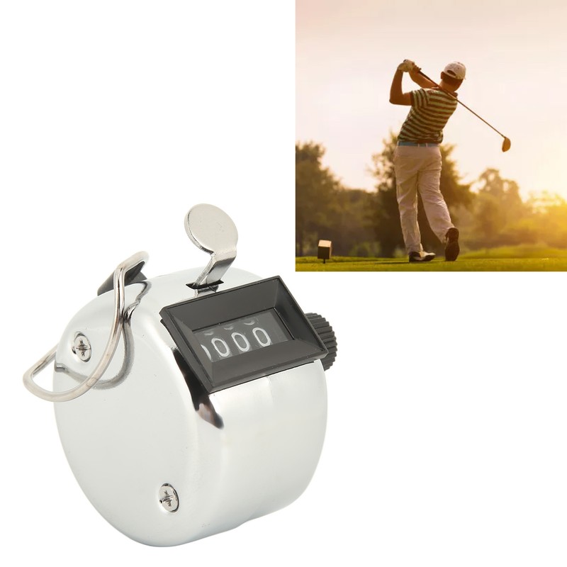 5 Pcs Clicker Counter 4 Digit Metal Case Accurate Hand