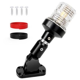 LED Anchor Light for Boats - 3 Nautical Mile Visibility
