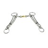 Equine Smile ES0115 Icelandic Bit Double Broken with Copper Stainless