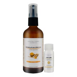 Nuestra Tierra Cosmética Ancestral Hidrolato De Cúrcuma Orgánico 120ml Tipo de piel Todo Biotipo Cutáneo