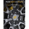 MIKKUPPA 24pcs M12x1.5 Lug Nuts - Replacement for 1984-2013 Toyota
