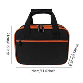 Colcolo Electrical Tools Carrying Pocket Test Storage Case Lightweight Travel Case Storage Bag for Gfci Outlet Electrical Test Kit