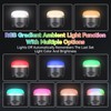 Romon Led Campinglampe,3600 Mah Akku,RGB Farbwechsel Camping Laterne Mit USB
