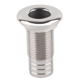 Outdoor Stainless Steel Water Outlet Port Boat Body Bottom Yacht Bilge Drain Vent AccessoryMJS022‑1in
