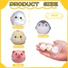 4 Pcs Taba Squishy, Mini Chick Squishy, Squishy Animals, Cute