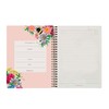 Lola Design - Large Spiral Notebook Organiser, Pink Bee Pattern