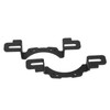 4" Front Bumper Fog Light Bracket Steel Fog Light Bracket