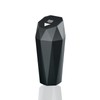 YIOVVOM Car Trash Can with Lid，Mini Diamond Design Automatic Portable