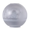 B&P Lamp® 9" Diameter, Ball Shade With Etched Filigree Design
