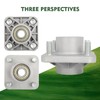 Aluminum Golf Cart Front Wheel Hub Assembly, Fit for Club