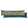 Wylder Nature House Of Bloom Celandine Draught Excluder Cover, Teal,