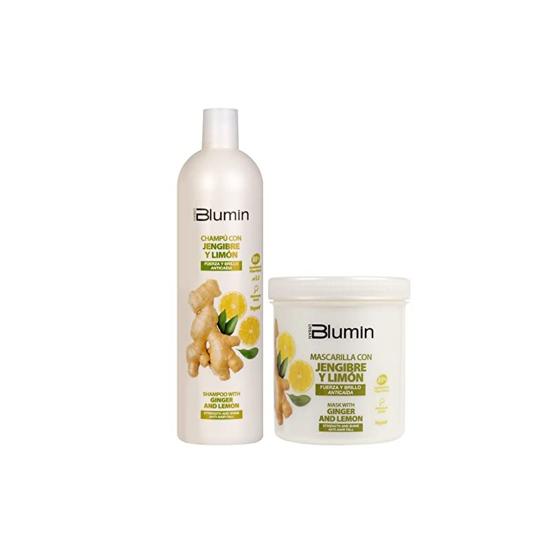 Blumin Ginger and Lemon Shampoo for All Hair Types –