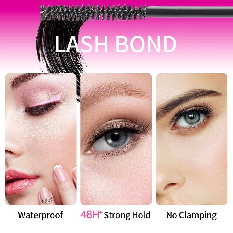 Mlen Diary Lash Bond and Seal, 2 in 1 Gentle