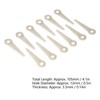 Glomora Lawn Mower Plastic Blade 24 Piece Replacement Kit For