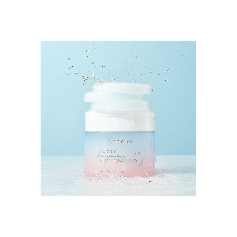 Aperire Pure Blue Toner Pad 140ml (70 sheets) / 순수