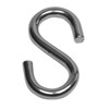 Pack of 50 S-Hooks Symmetrical Galvanised Steel 40 mm No.
