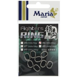 Maria Split Ring Fighters Ring Oval #6 VFRD6