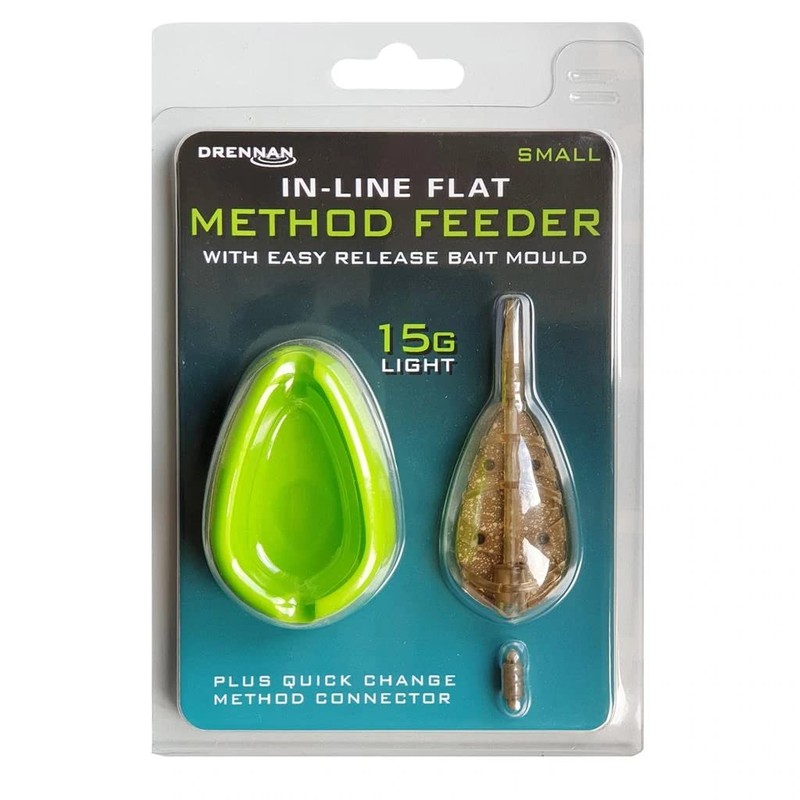 DRENNAN FLAT METHOD FEEDER SMALL 25G - TFFFSL25