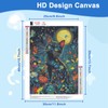 DOMROM Cat Diamond Painting Kits for Adults, Black Cat Diamond