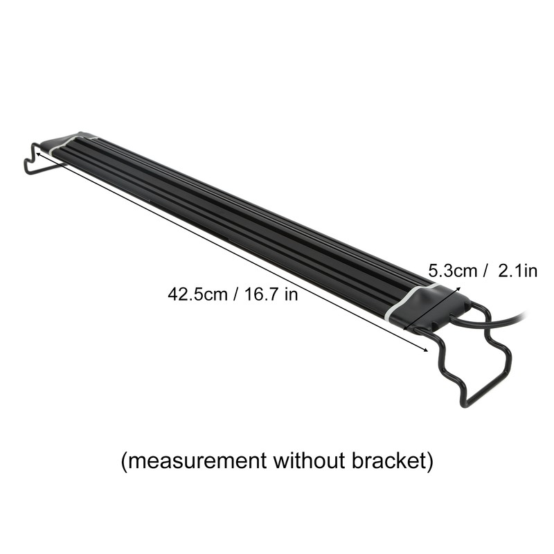 Aquarium LED Lamp Waterproof Adjustable Length Fish Tank Light with