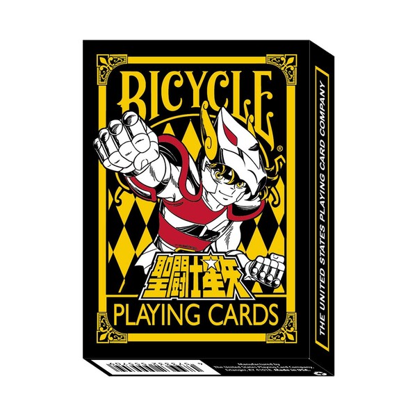 Burjula Saint Seiya Bicycle Playing Cards, 2.5 x 3.5 inches (63 x 88 mm)
