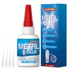 Glowpoint Metal Glue, 35g UltraStrong Adhesive for Stainless Steel, Aluminum,