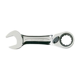 Bahco 10RM-13 Ratchet Wrench Stubby, Grey/Silver, 13