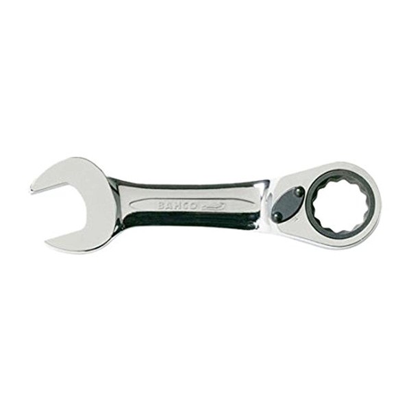 Bahco 10RM-13 Ratchet Wrench Stubby, Grey/Silver, 13