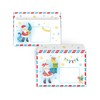 Christmas Santa Writing Paper Set as Letter Pad with Envelope