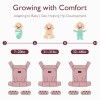 Adjustable Lightweight Baby Carrier with Lumbar Support - Perfect for