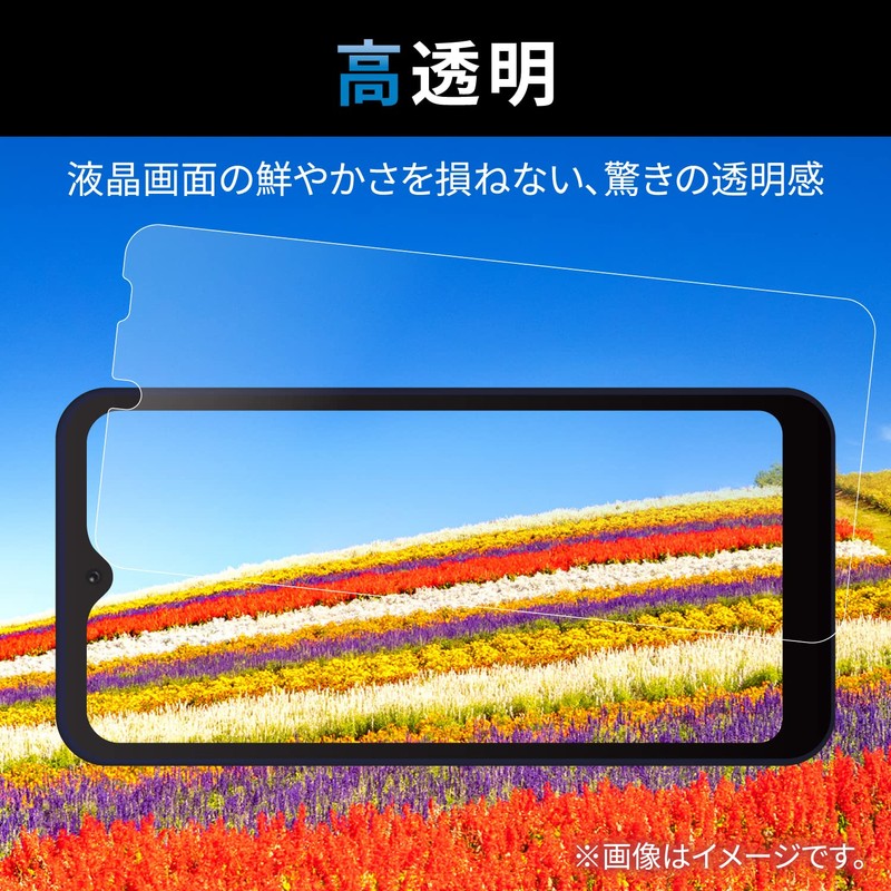 Elecom Arrows We PM-F221FLSTGN [F-51B / FCG01] Film, Smooth, Glossy,