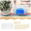 iplusmile Transparent Rectangular Tissue Box Cover Clear Plastic Tissue Holder